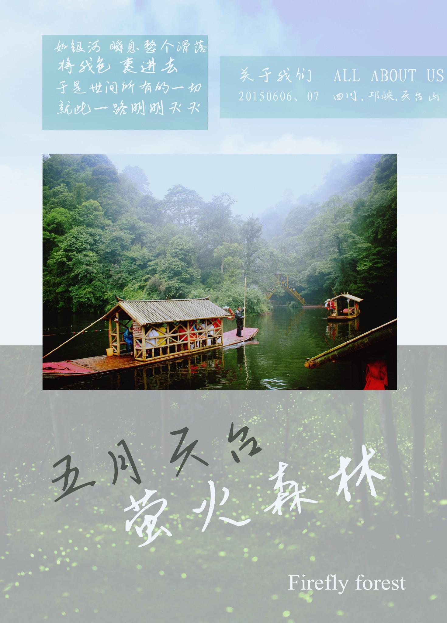 六月天台，萤火森林