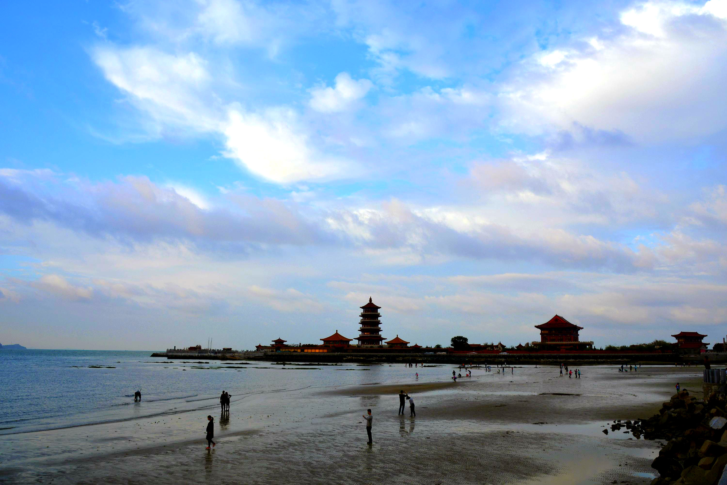 绝美海滨风光,蓬莱海景酒店推荐