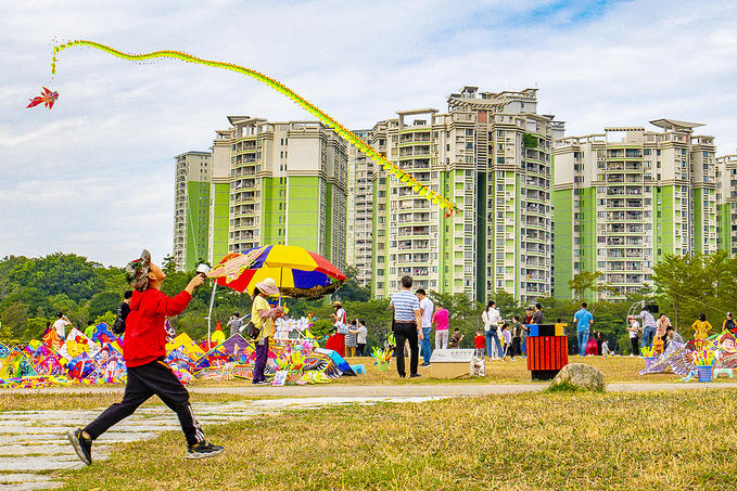 广东最宜居城市之一，风景如画，被称“风筝之乡”