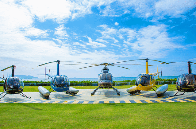 亚龙航空直升机低空飞行项目