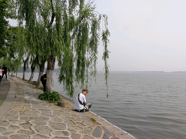 上午10点我们到了武汉东湖风景区,因位于湖北省武汉市武昌东部,故此得