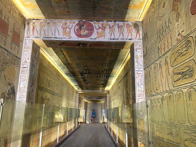 塞提一世的陵墓壁画美轮美奂保存完好