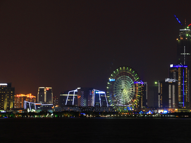 苏州必看夜景,金鸡湖夜景