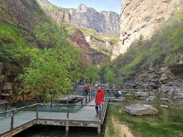 山西壶关太行山大峡谷景区主要有八泉峡,红豆峡,黑龙潭,紫团山,青龙