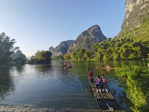 阳朔溯源遇龙河漂游有限公司万景码头旅游景点图片