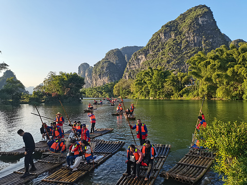 阳朔溯源遇龙河漂游有限公司万景码头旅游景点图片