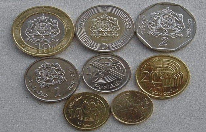 1 摩洛哥硬币 摩洛哥是小费制国家,享受服务后每次应给予服务人员5