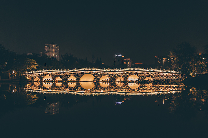 生活需要仪式感,而濠河璀璨的夜景就是这种仪式感的点亮者.