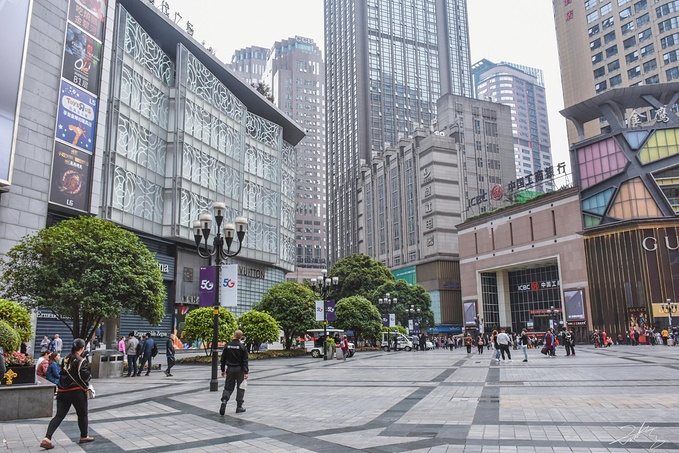 最时尚:解放碑商圈图片