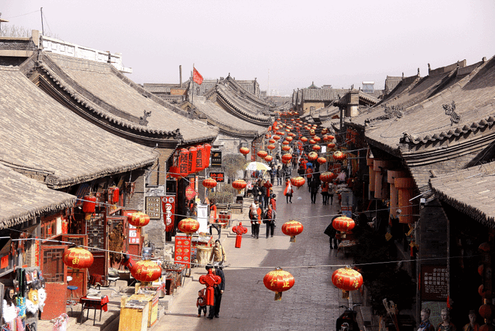 参观这些景点需要买票1张古城景点通票125元,22个景点都能参观_平遥古