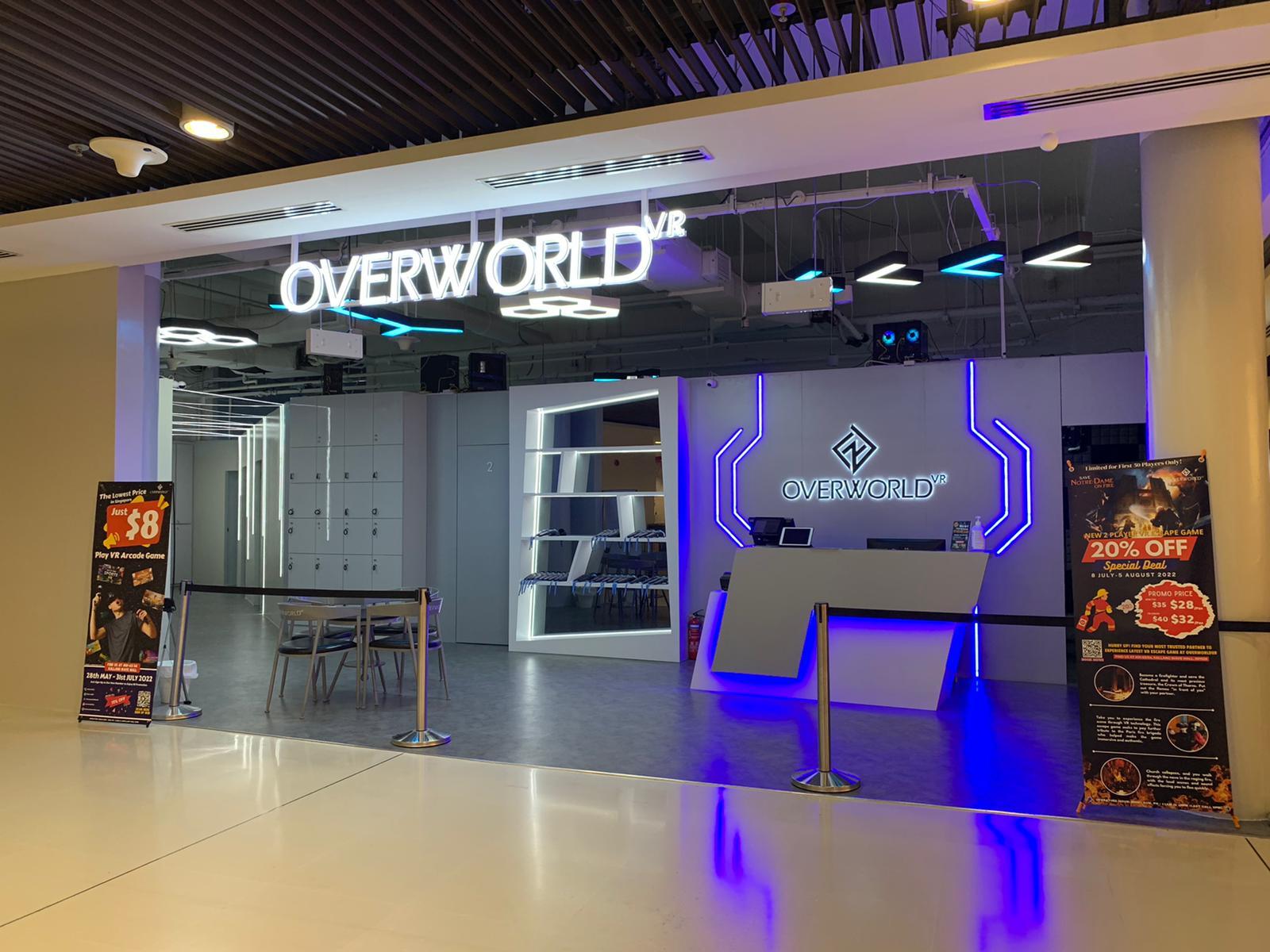 新加坡VR初体验-Overworld VR的新奇体验