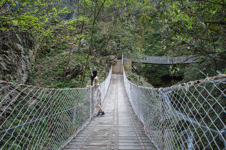 三峡九凤谷风景区,应该是此行我对宜都印象最深的一个景点的