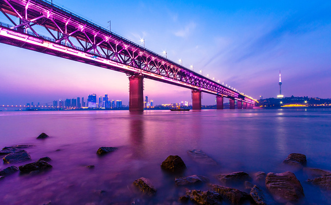 【"万里长江第一桥"——武汉长江大桥】图片