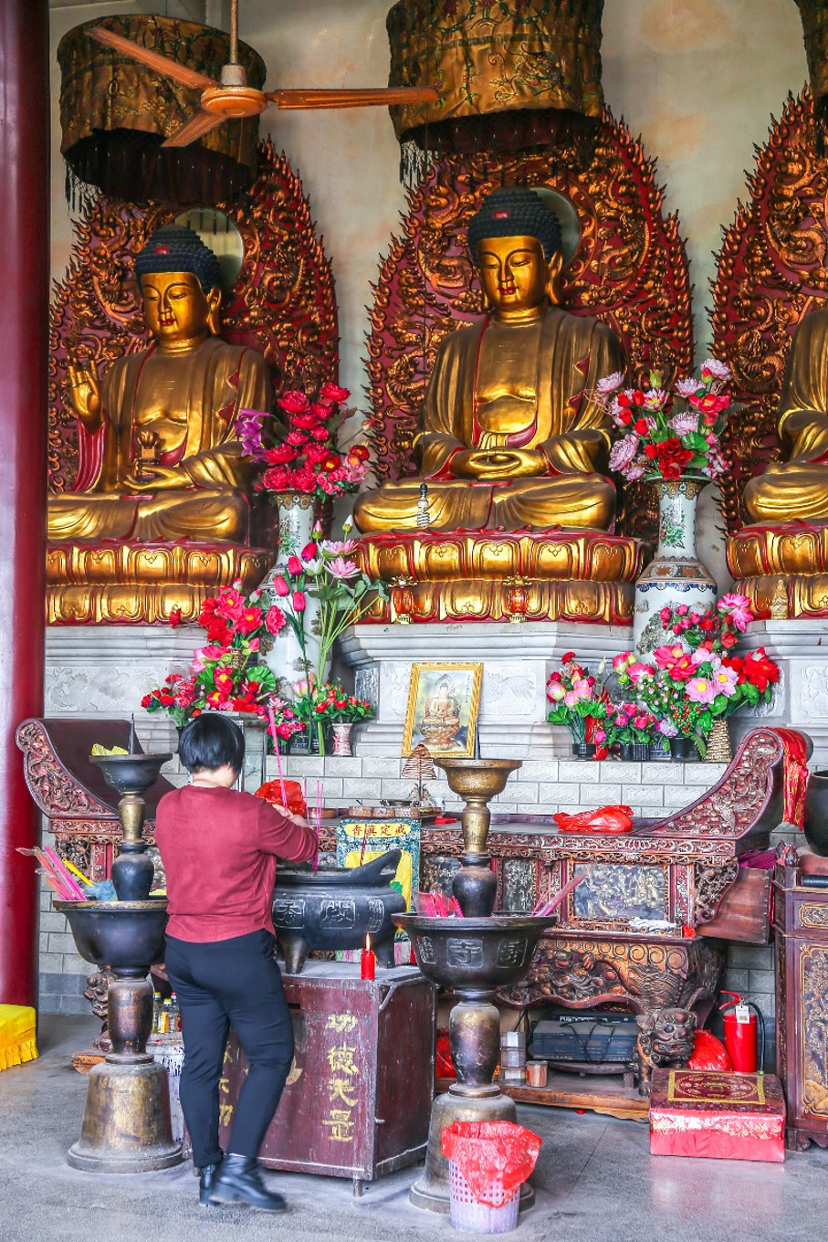 启秀寺始建于唐朝,寺甚小,北宋时期重建,元朝略加