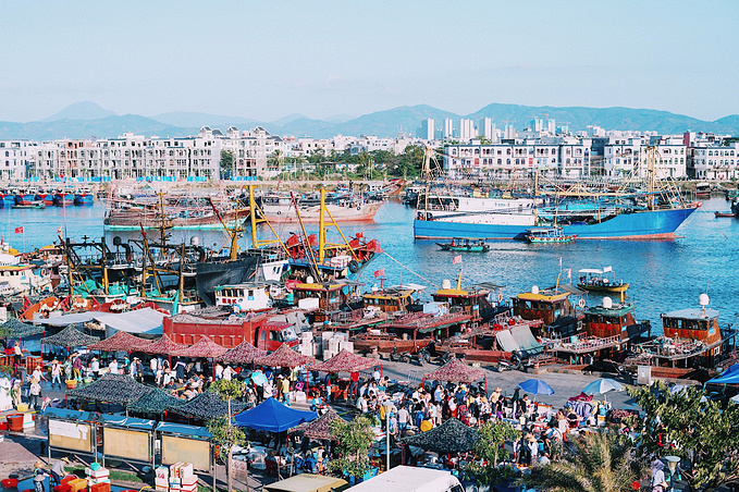 海上丝路,崖州中心渔港图片