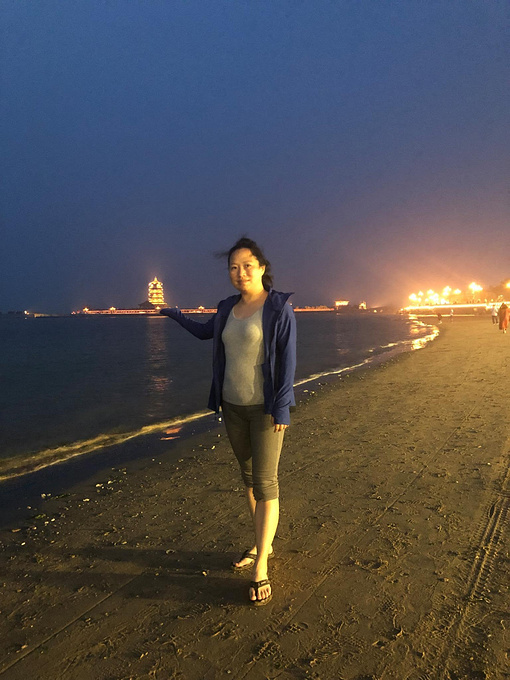 蓬莱海水浴场图片