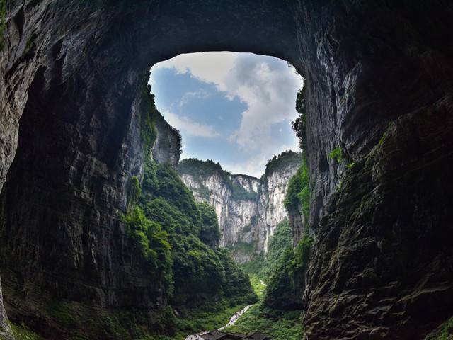 武隆天生三桥图片