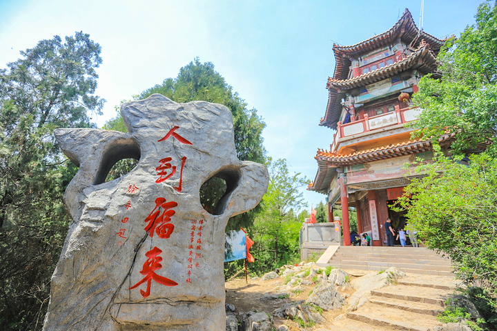 略微遗憾的是,据说浮来山中还有很多不错的风景可以参观,不过因为不