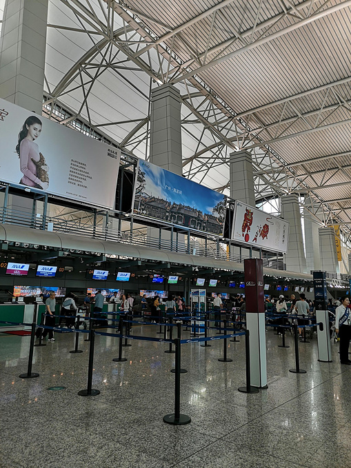 广州白云机场t1航站楼图片