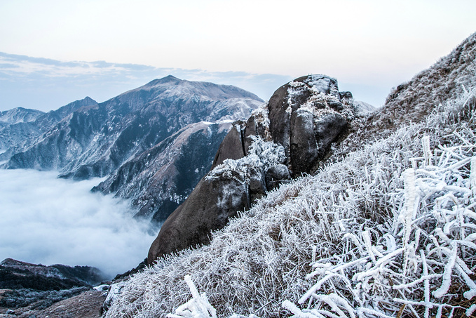 在桂林玩真雪------全州天湖景区