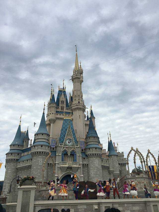 迪士尼魔幻王国地标,灰姑娘的城堡