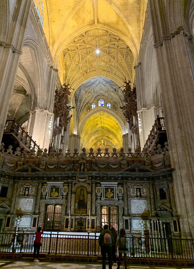 色彩斑斓的葡萄牙西班牙漫游记 塞维利亚大教堂(catedral de sevilla)
