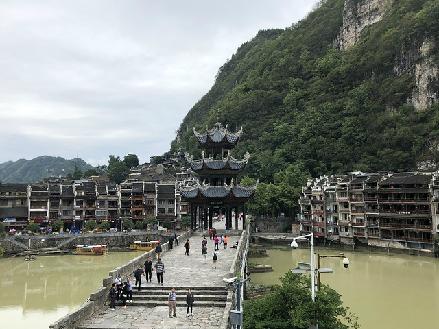 2021祝圣桥位于贵州省镇远县城东中河山,始建于明朝年