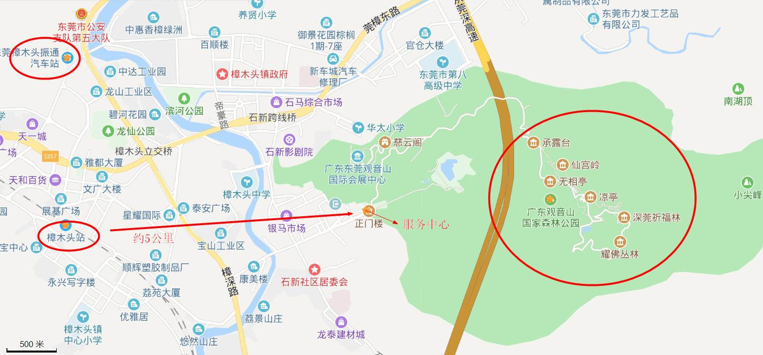 珠三角休闲秘境,观音山醉氧避暑之旅-东莞旅游攻略