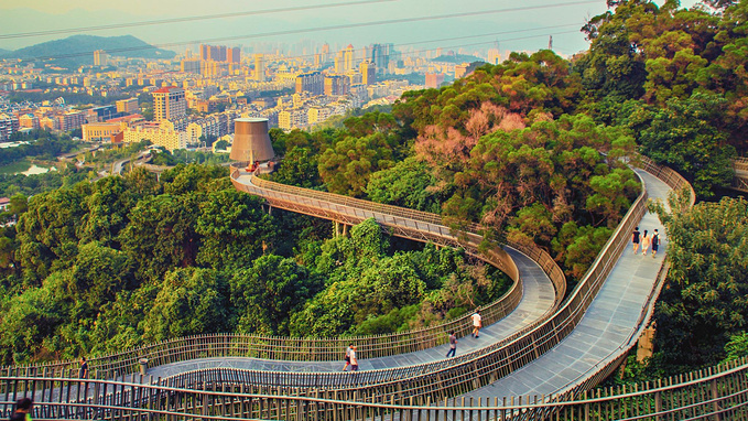 金牛山"福道"图片