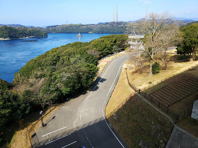 佐世保站是日本jr交通系统之中地理位置最西的车站,这周边有些景点