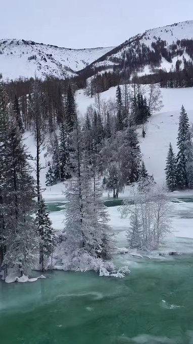 邂逅新疆最美雪景,冬天旅行的正确打开方式 西北"雪乡