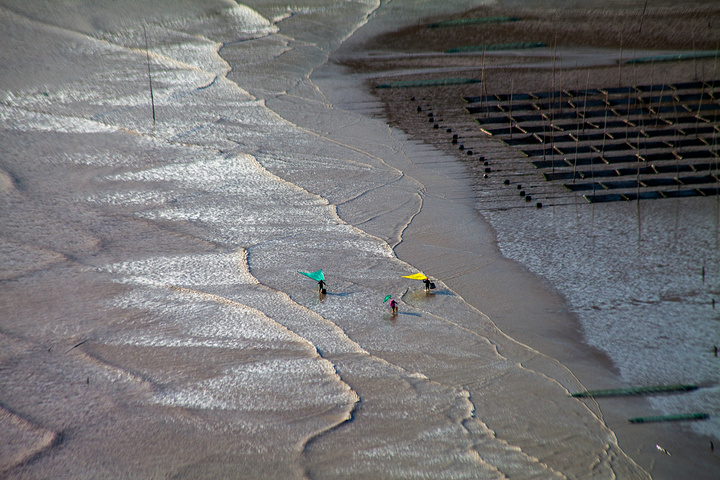 小皓海滩风光也是摄影人钟爱霞浦滩涂风光最经典的拍摄点之一.