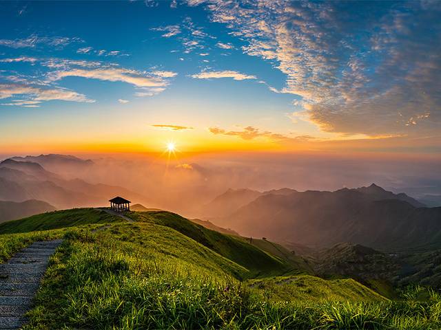 高山草甸,云海日出,星空露营 武功山2天1夜行