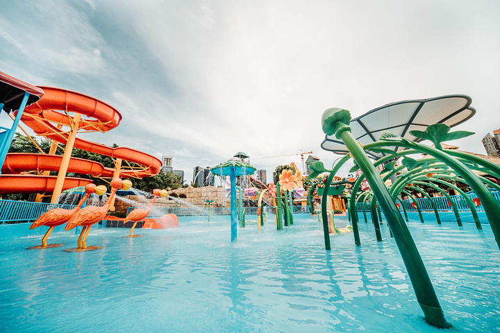 玛雅水公园是深圳市内唯一的水上主题乐园.