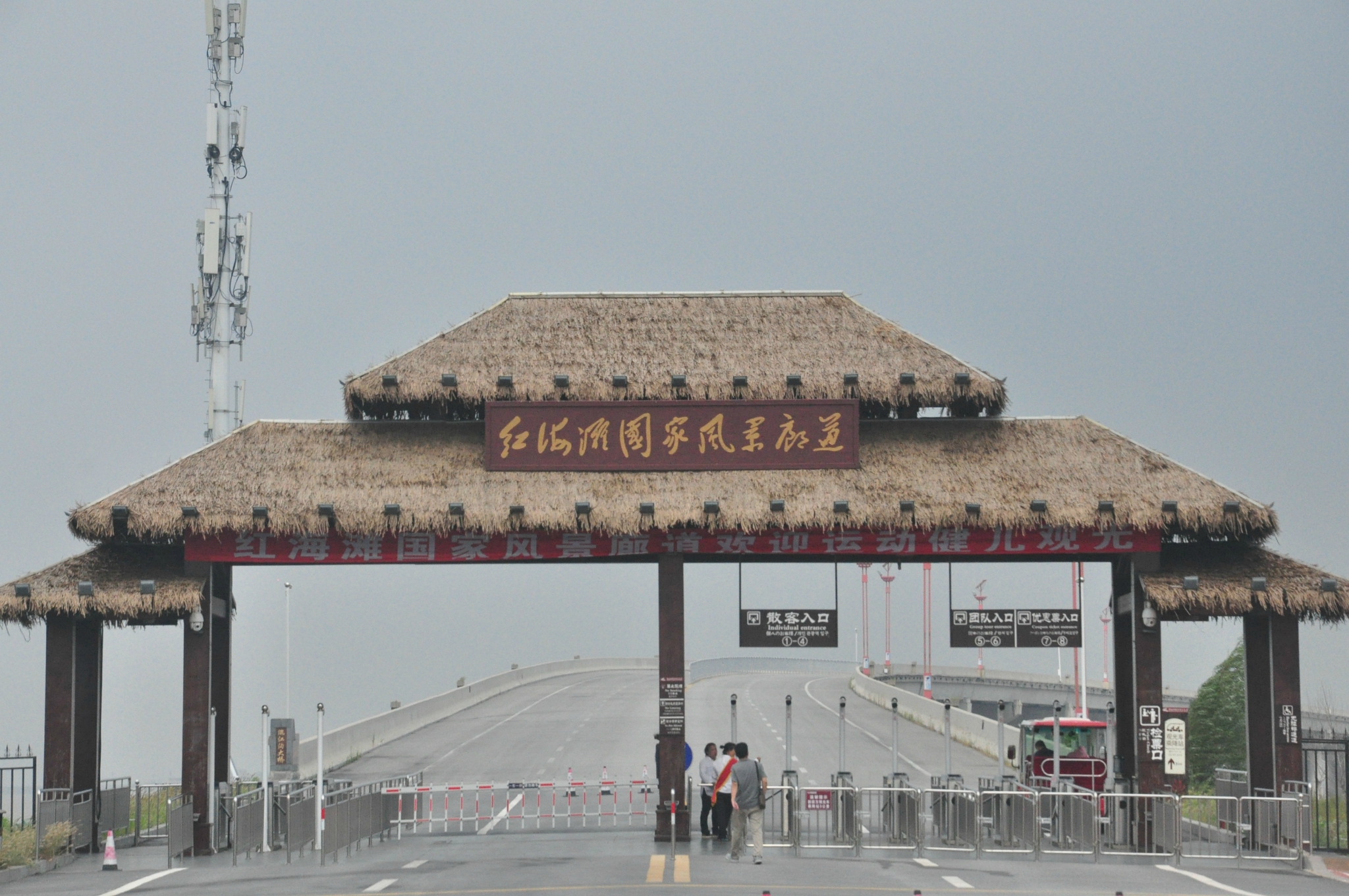 辽宁游记之盘锦红海滩