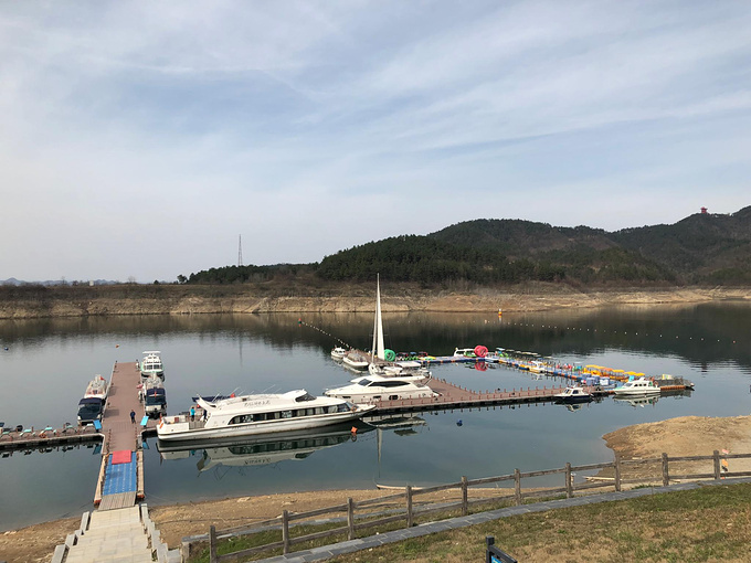 武当山旅游攻略 湖北自驾  漂亮的太极湖,了无人烟就是我最欣赏景区的