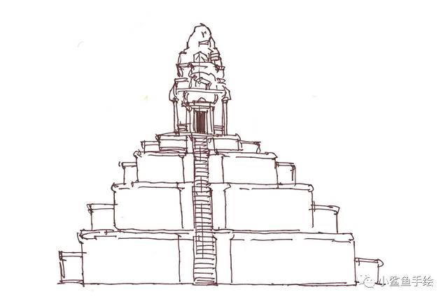 我的吴哥窟旅行记录:162张手绘图解读吴哥古迹群-移动