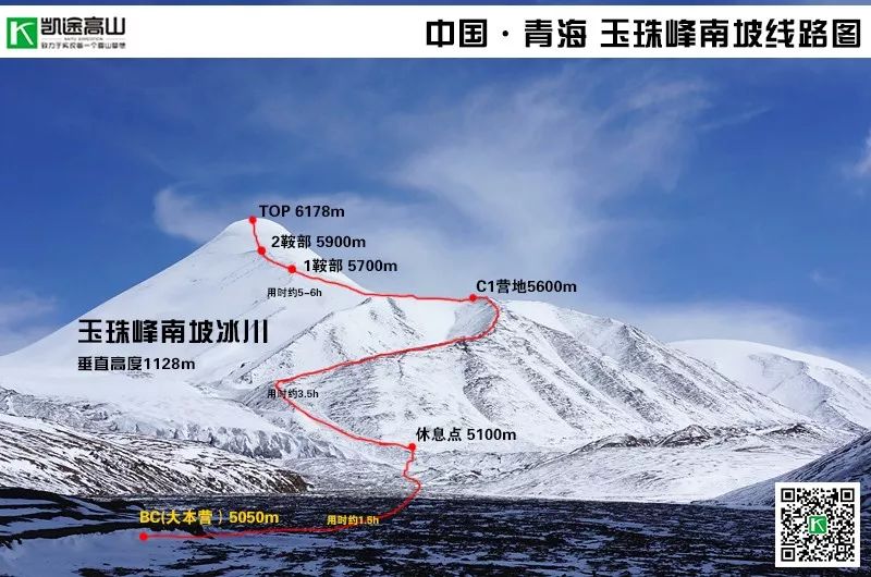 凯途高山 玉珠峰攀登 入门六千米雪山 西大滩唯一自营登山基地(8日