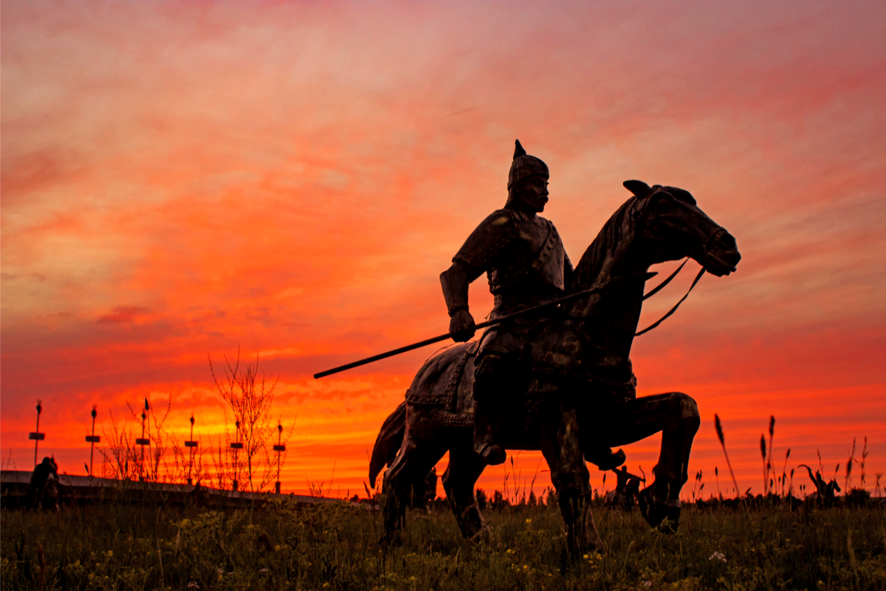 领略京北草原大汗行宫的秋日美景