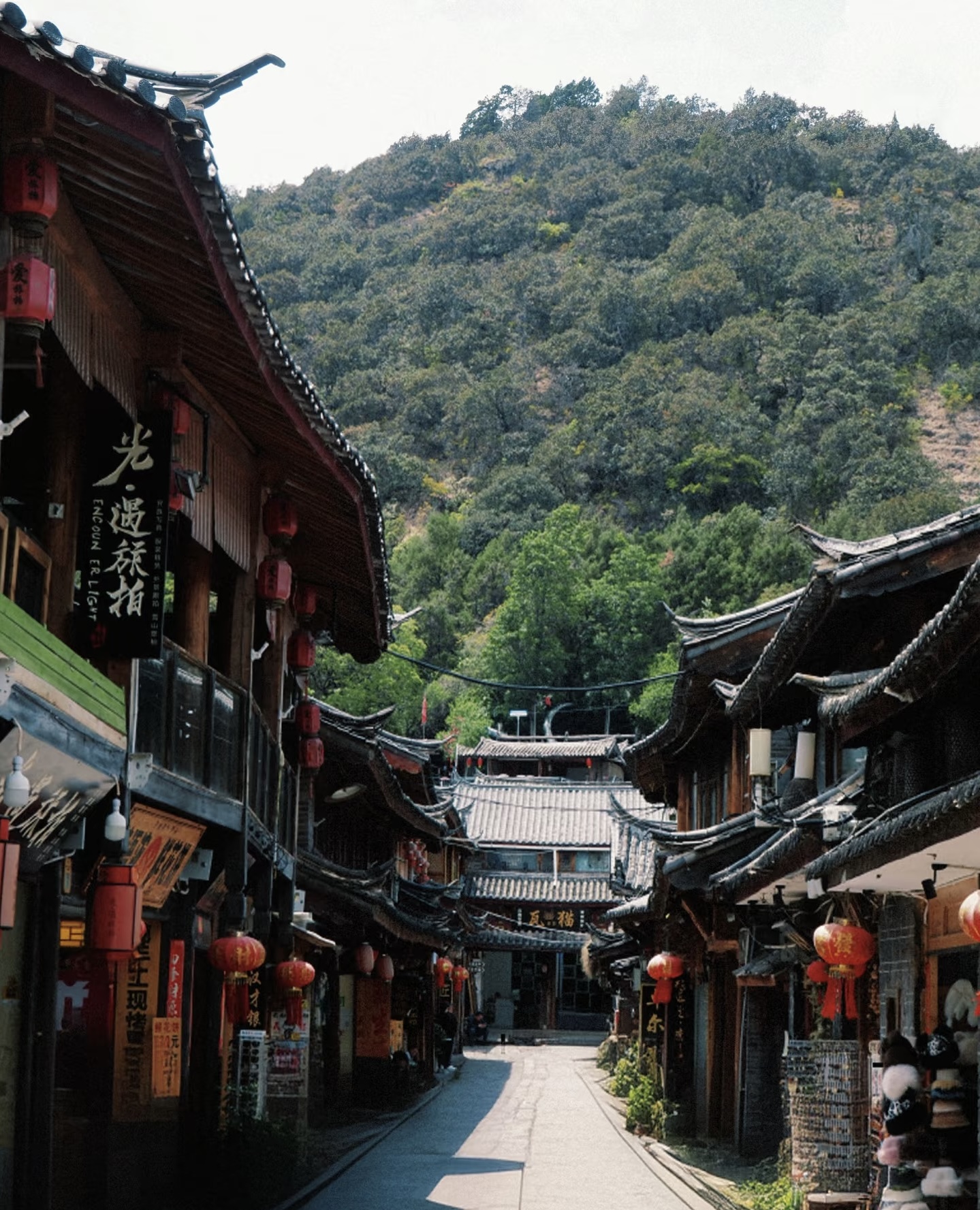 丽江束河古镇像一个水系能量场很舒服！