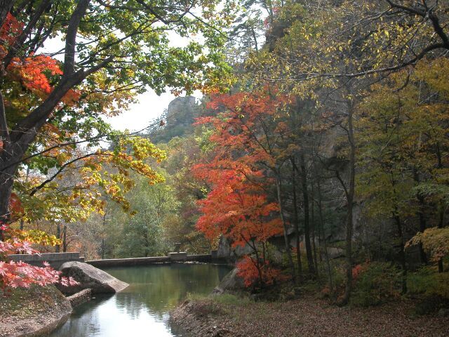 天华山登山步道