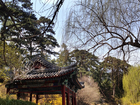 香山公园寒山阁旅游景点图片