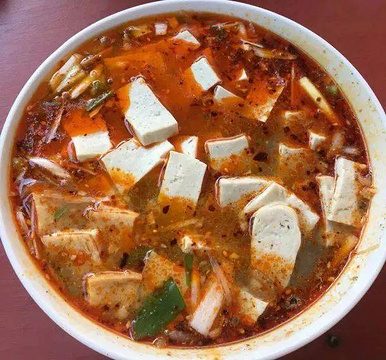 清真大峰豆腐汤丸子汤