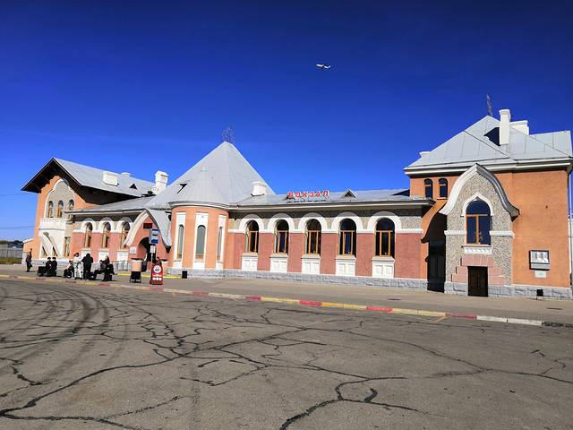 俄罗斯布拉戈维申斯克火车站