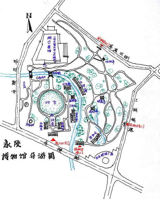 成都永陵博物馆旅游导图