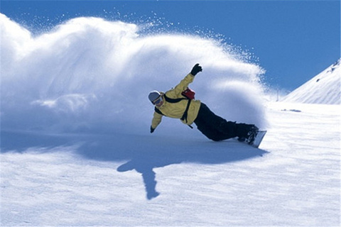 翠华山滑雪场的图片