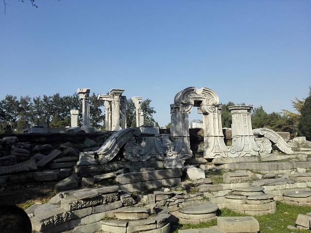 圆明园遗址公园绮春园景区-绮春园门