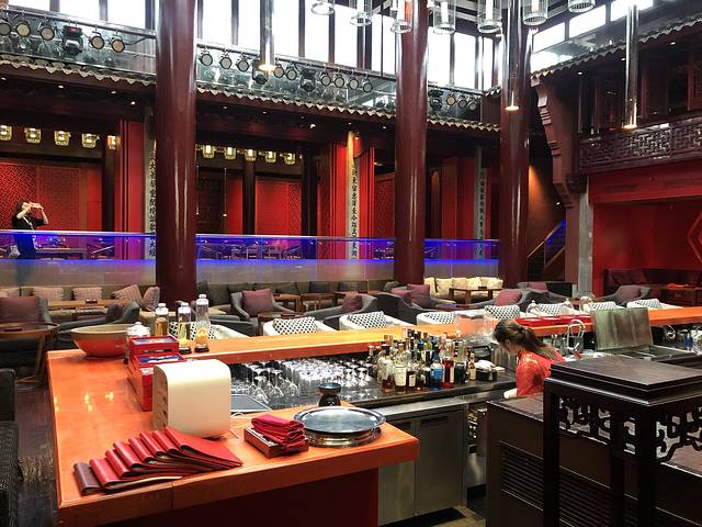 柏悦酒店-红餐厅