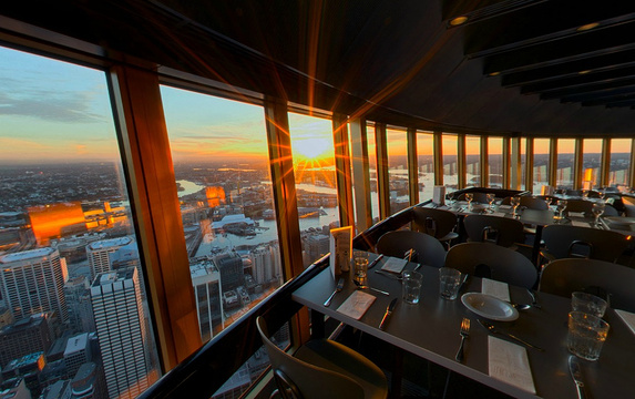 天空塔旋转餐厅旅游景点图片