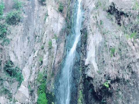 白水石祭瀑布旅游景点图片